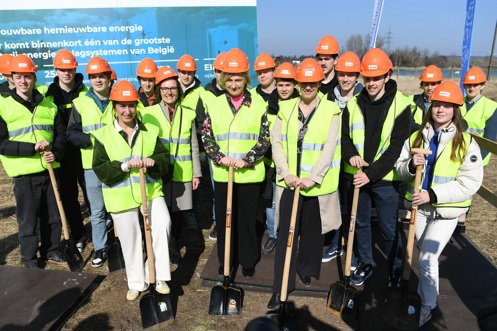 Nala Renewables and Ministers Crevits and Demir mark the start of construction of a major battery energy storage system in Belgium
